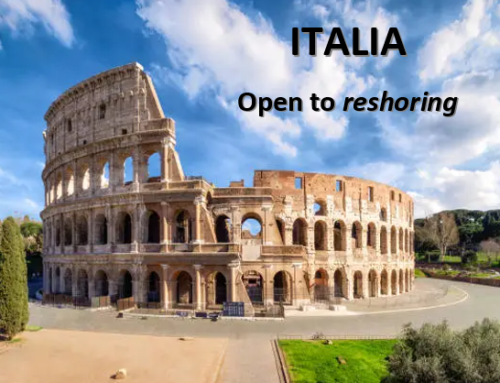 🔎 Italy: a package of incentives to encourage the transfer to Italy. Reshoring is coming! 🔎